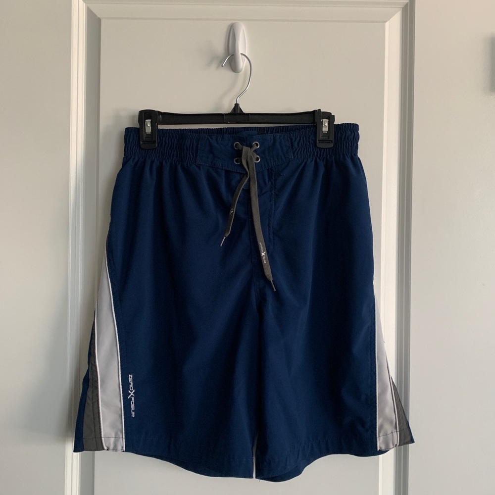 Blue Swim Trunks